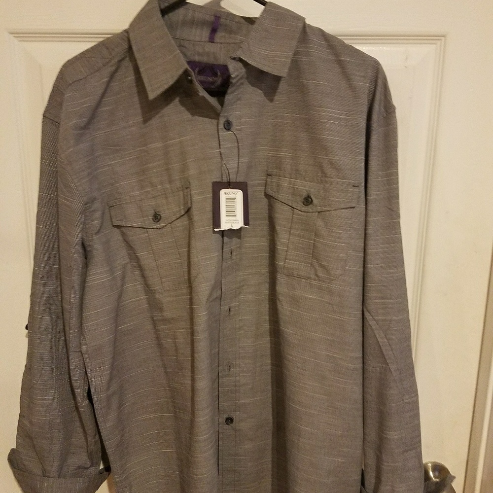 Bruno New York button down shirt